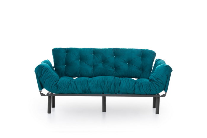 Atelier Del Sofa Nitta Triple - Verde petróleo Atelier Del Sofa Nitta Triple - Verde petróleo